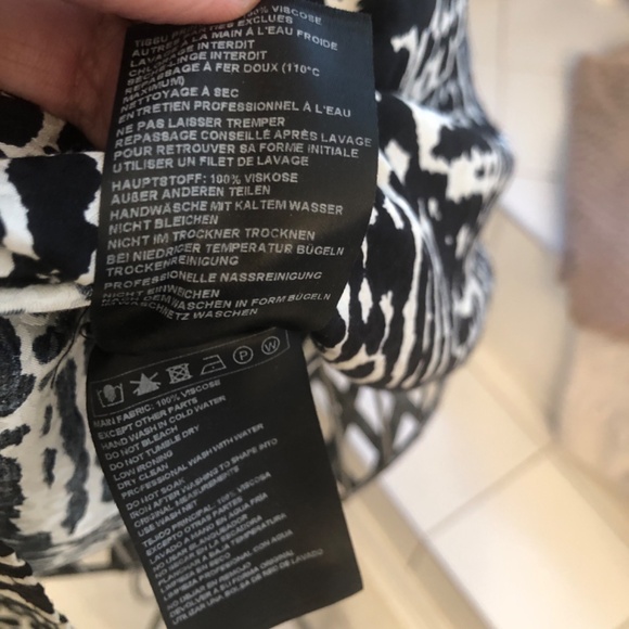 Ba&sh Black and White Silk Coastal Small Dress - Picture 6 of 6